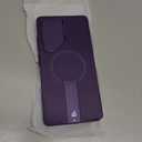 SURITCH for Samsung Galaxy S25 Ultra Phone Case, Magnetic Protective Cover with Camera Cover & Adjustable Metal Kickstand for Galaxy S25 Ultra (2025)-Dark Purple