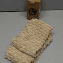 Kevin Textile Pack of 2 Tan Corduroy Decorative Throw Pillow Covers 16x16 Inch Soft Boho Striped Pillow Covers Modern Farmhouse Home Decor for Autumn Sofa Living Room Couch Bed