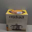 Crock-Pot 7 Quart Oval Manual Slow Cooker, Stainless Steel (SCV700-S-BR), Versatile Cookware for Large Families or Entertaining
