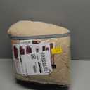 U-NICE HOME Recliner Chair Covers Reversible Chair Cover Pet Covers for Dogs with Elastic Straps Water Resistant Diamond Quilted (28''Recliner Oversized, Sand/Beige)