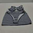 Floerns Women's 3 Piece Bathing Suit Allover Print Swimwear Bikini Swimsuit with Beach Skirt, L