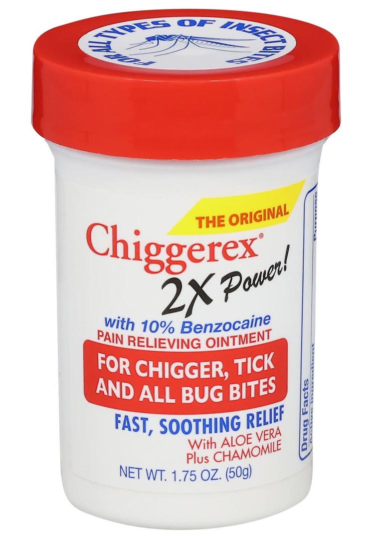 Chiggerex 2X Power! Medicated Ointment 1.75 Oz