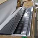 Elevens Metal Planter with Trellis, Trellis with Planter Box & Privacy Screen, Outdoor Raised Garden Bed for Climbing Plants, Trellis Planter Box with Drainage Hole (71"x47"x16")