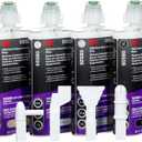 3M OEM Match Wing Nozzle, 1K Tip, 33992, Pack of 10 Nozzles, OEM Bead Style, for Automotive Sealing, Hem Flange, Door Skin Repair, Look and Texture Replication for Collision Repair