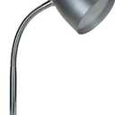 E ENERGETIC LIGHTING LED Desk Lamp, 3.5W 240LM 4000K Cool White Study Lamps for Bedroom and Office, Eye Protection, ETL Listed Silver Table lamp