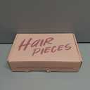 Clip in Bangs Brown Color 100% Real Human Hair Wispy Clip on Bangs Extensions Fringe with Temples Hairpieces for Women, Brown