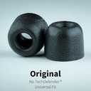 Comply 500 Core Series | Memory Foam Replacement IEM Ear Tips for KZ, Moondrop, FiiO Sennheiser & More | Superior Noise Isolation, Ultimate Comfort, Secure Fit | Black (S/M/L) (3 Pairs)