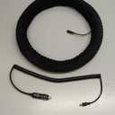 Heated Steering Wheel Cover,12V Car Plug, Universal Fit 14.5-15 Inch Anti-Slip Wheel Protector, Auto Steering Wheel Black Protector Cover with Heater, Premium Quality