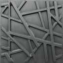 33 Pack 3D Wall Panels for Interior Wall Decor, 12''x12'' Brushed Silver Accent Textured Wall Panels, Wall Covering Panles for Living Room, Gaming Room, TV Background, Cover 32 Sq.Ft