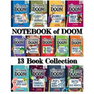 Notebook of Doom Books Complete (13 Book series); Rise of the Balloon Goons; Day of the Night Crawlers; Attack of the Shadow Smashers; Chomp of the Meat-Eating Vegetables; Whack of the P-Rex; and More