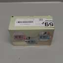 Peakeep Night Light Digital Alarm Clock Battery Operated with Indoor Temperature, Desk Small Clock (Black)