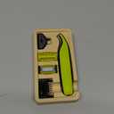 Philips Norelco OneBlade 360 Hybrid Face + Body, Electric Beard Trimmer, Shaver and Body Groomer, with 360 Blade Technology, 1x 360 Blade for Face, 5in1 Adjustable Comb, 1x Body Kit, Model QP2834/70 (Black/Lime Green)