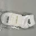 COTTON DAY Women's Soft Combed Cotton Socks Seamless Toe Black White Navy