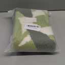 Green Leaves Bath Mats Bathroom Rugs Non-Slip Soft Microfiber Absorbent Machine Washable Entrance Doormat Boho Carpet for Bathroom Floor Tub Shower 17.5 X 25.5 Inches