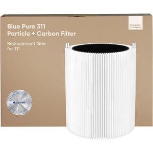 BLUEAIR Blue Pure 311 Genuine Replacement Filter, Particle and Activated Carbon, fits Blue Pure 311 Air Purifier (Non-Auto)