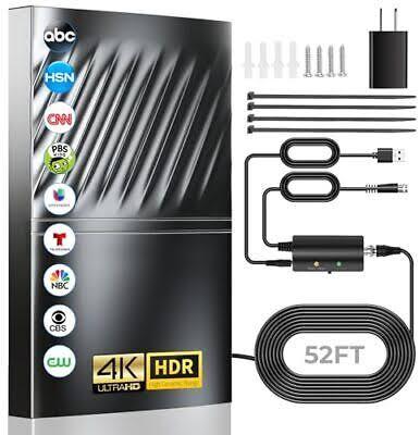 HDTV Antenna SW218 INDOOR/OUTDOOR Strong signal Full HD 4K UHD