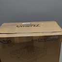 Zearna King Size Air Mattress with Built in Pump, 18" Raised Comfort Air Bed, Upgraded Flocked Top Blow up Mattress with Carrying Bag, Inflatable Mattress for Guests & Home, Air Bed, 750 lbs Max (Green)