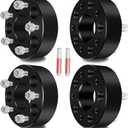 ECCPP 4PCS 2" 5 Lug Wheel Spacers 5x4.75 5x120.65mm 12x1.5 Studs 70.5mm fits for 1984-2019 for Chevrolet Corvette| 1987-2005 for Chevrolet Blazer |1990-2004 for GMC Sonoma