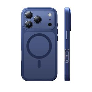 TAURI for iPhone 17 Pro Max Case, Compatible with MagSafe, (Full Camera Protection) Camera Control Cover Solid-Color Matte Magnetic