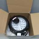 Aroma Professional Touch Glass Lid, Food Steamer, Slow Cooker, Multicooker with 11 Preset Functions, Steam Tray, Measuring Cup, Rice Spatula, 20 Cooked (Black)