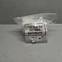 Tuanse 15 Pcs Christmas Village Accessories Set 4 LED Lighted Village Houses 10 Frosted Trees 3.5 oz Fake Snow for Christmas Collection Tabletop Mantel Shelf Indoor Room Decor(Rustic)