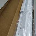 LazBlinds No Drill Cordless Cellular Shades, 34" W x 48" H, White