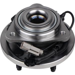 KUSATEC 513234 Front Wheel Bearing and Hub Assembly Fit For Jeep Grand Cherokee 2005 2006 2007 2008 2009 2010, Commander 2006 2007 2008 2009 2010, 5 Lug w/ABS