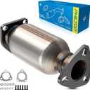 PHILTOP Catalytic Converter High Flow for Accord2.4L, Odyssey 3.5L, Pilot 3.5L, TL 3.2L, Ridgeline 3.5L, MDX 2003-2006 3.5L, Stainless Steel Catalyst Converter EPA Convert Compliant 1 Packs