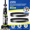 Style 7/9/10 P/N 3031120 Replacement Belt For Bissell Vacuum,Vacuum Belt Fit Bissell Powerforce Helix Powerlifter Cleanview Swivel Rewind Pet Vacuum Cleaner, 2031093 32074 3031123, 2Pack