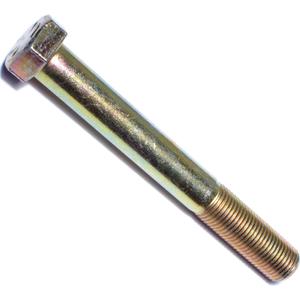 Hard-to-Find Fastener Grade 8 Fine Hex Cap Screws, Bulk Pack, Steel Hex Bolts for Construction, Home Improvement, 1/2-20 x 4, Pack of 10