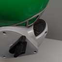 Chapin 8706G Spreader, Lawn and Garden, TurfPro, Hand Crank, Lightweight, Portable, Poly Scoop, Thumb Control Gate, 3 Settings, Ideal for Small Spaces, 15 Setting Gate, Fertilizer and Seeds, 0.3 Gal