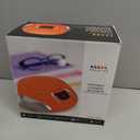 PROSCAN ELITE Portable CD Player Boombox with AM/FM Radio + Built in Speakers + Aux Input to Phone/Headphones/Any Audio - CD Players for Home Using AC Adapter or C Batteries (Orange)