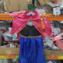 JerrisApparel Princess Snow Party Dress Queen Costume Cosplay Dress Up, 4-5