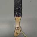 Pumice Stone Foot File (2-Pack), Wooden Handle Foot Scrubber & Callus Remover for Dry, Rough Skin and Corns Pedicure