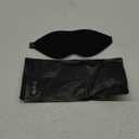 Sleep Mask for Side Sleeper, Eye Mask for Sleeping Women Men, 3D Contoured Cup No Eye Pressure 100% Light Blocking Sleeping Mask with Adjustable Strap Night Blindfold Flight, Travel, Nap, Black
