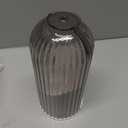 JEESA Dustproof Toothbrush Holder Organizer with Drainage, Grey