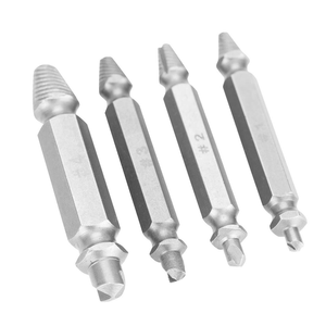 OEM TOOLS 4-Piece Damaged Screw Extractor Set #1-#4