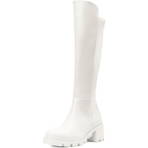 DREAM PAIRS Women's Knee High Boots, Comfortable Platform Round Toe Stretch Boots for Women (Size 7, White) DREAM PAIRS Women's Knee High Boots, Comfortable Platform Round Toe Stretch Boots for Women (Size 7, White)