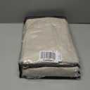 100% Blackout Shield Linen Blackout Curtains for Bedroom 102 Inches Long, Back Tab/Rod Pocket Living Room Drapes, Thermal Insulated Blackout Curtains 2 Panels Set, 50" W x 102" L, Oatmeal