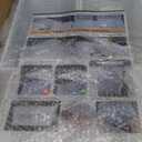 Shoe Storage, 12 Pack Shoe Organizer for Closet, Shoe Boxes Clear Plastic Stackable Shoe Containers with Lids for Size 10 (Large, White)