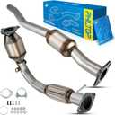 PHILTOP Front and Rear Catalytic Converter Kit Compatible With Chevy, 2010-2014 Equinox/Terrain 2.4L, 2012-2015 Captiva Sport 2.4L OE Replace 54850, 642042, 50508, 644015, 50507 (EPA Compliant)