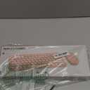 Logitech Pebble 2 Combo, Wireless Keyboard and Mouse, Quiet and Portable, Customizable, Logi Bolt, Bluetooth, Easy-Switch for Windows, macOS, iPadOS, Chrome - Tonal Rose