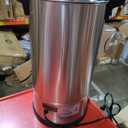 Commercial Coffee Urn, 50 Cup Coffee Maker, Hot Water Dispenser