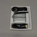 llano S850 Upgraded Type-C Wireless HDMI Transmitter and Receiver, 50M, Ultra 4K Decode Input 1080P@60Hz Output, Plug&Play 5G+2.4G and Audio for Phone/Tablet/Laptop/PC to Monitor/Projector/TV Box (Silver)