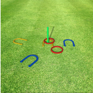 PLASTIC HORSESHOE GAME 2PCS