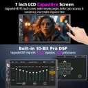 7 Inch Double Din Car Stereo with Wireless Apple CarPlay & Android Auto, HD Touchscreen Car FM Radio with Bluetooth Handsfree, Wireless Mirror Link, Airplay, USB-C Fast Charge, 12LED Backup Camera