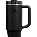 STANLEY Quencher H2.0 Tumbler with Handle and Straw 30 oz | Flowstate 3-Position Lid | Cup Holder Compatible for Travel | Insulated Stainless Steel Cup | BPA-Free | Black 2.0