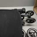 gb Pockit Air All Terrain Ultra Compact Lightweight Travel Stroller with Breathable Fabric in Velvet Black
