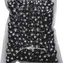 Fishing Sinkers and Weights,Removable Fishing Weights Split Shots Sinkers Carbon - Black 12 Size,Split Shot Fishing Weights (0.92g/0.032oz 500Pcs)