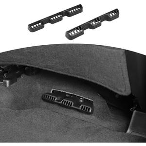 for RAM Under Seat Air Vent Cover Fit for RAM 2018-Present Black Interior Accessories 2pcs
